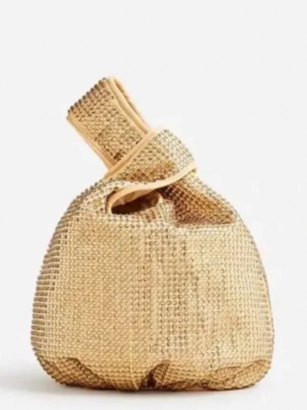 J.Crew - Santorini Gold Rhinestone Bag - NWT